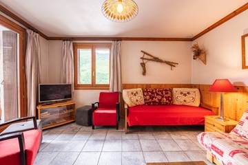 Gîte pour 10 personnes, avec sauna et balcon dans Les Trois Vallées