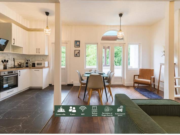 Appartement de vacances pour 2 personnes, avec balcon