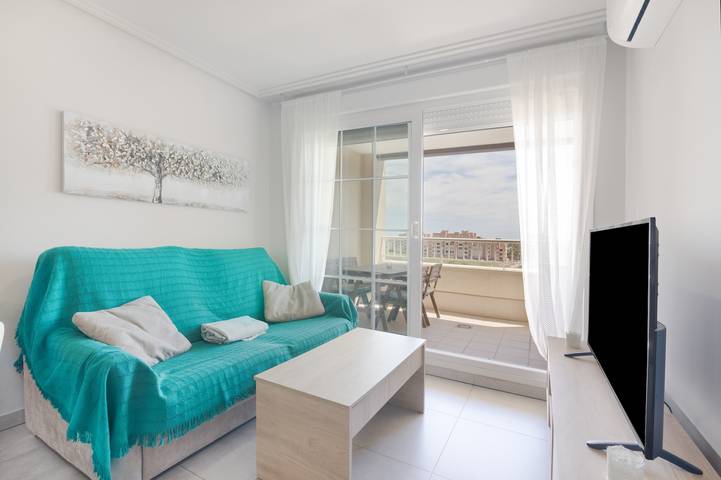Appartement entier, Appartement 'Isla Canela' avec vue sur la mer, Wi-Fi et climatisation in Playa de Los Haraganes (Ayamonte), Ayamonte