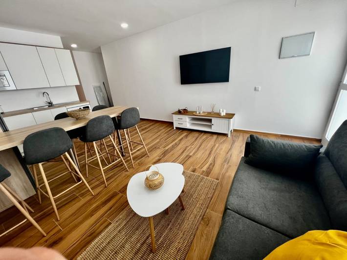 Ganze Wohnung, Ferienwohnung "Amber L5" mit Meerblick und WLAN in Adeje, Teneriffa Süd