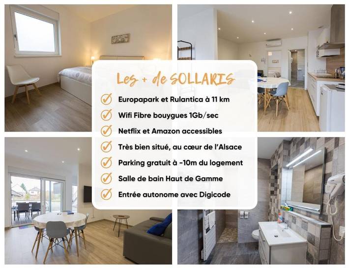 Gîte pour 4 personnes, avec jardin à Friesenheim - 3