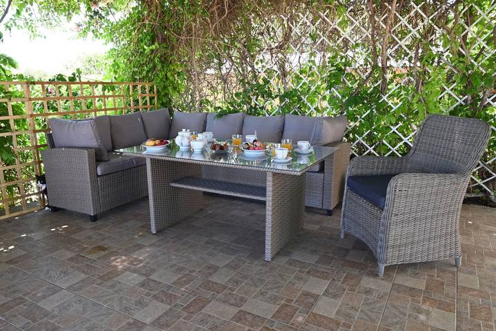 Ferienhaus für 4 Personen, mit Garten und Terrasse, kinderfreundlich auf Rhodos