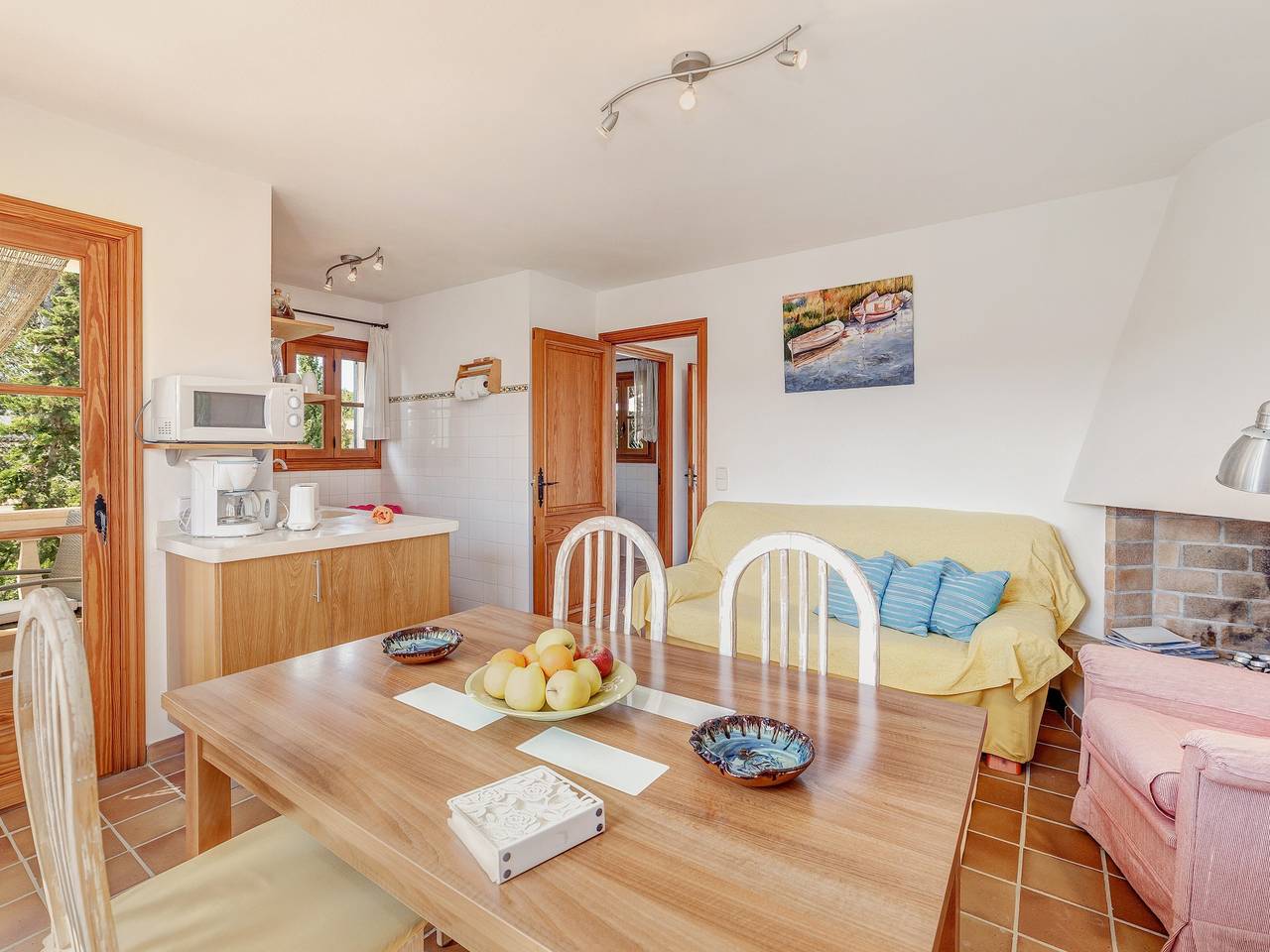 En un lugar tranquilo con terraza – Casa Es Romaní in Son Moll, Capdepera