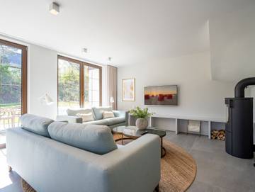 Ferienhaus für 8 Personen, mit Balkon und Sauna in Bansin