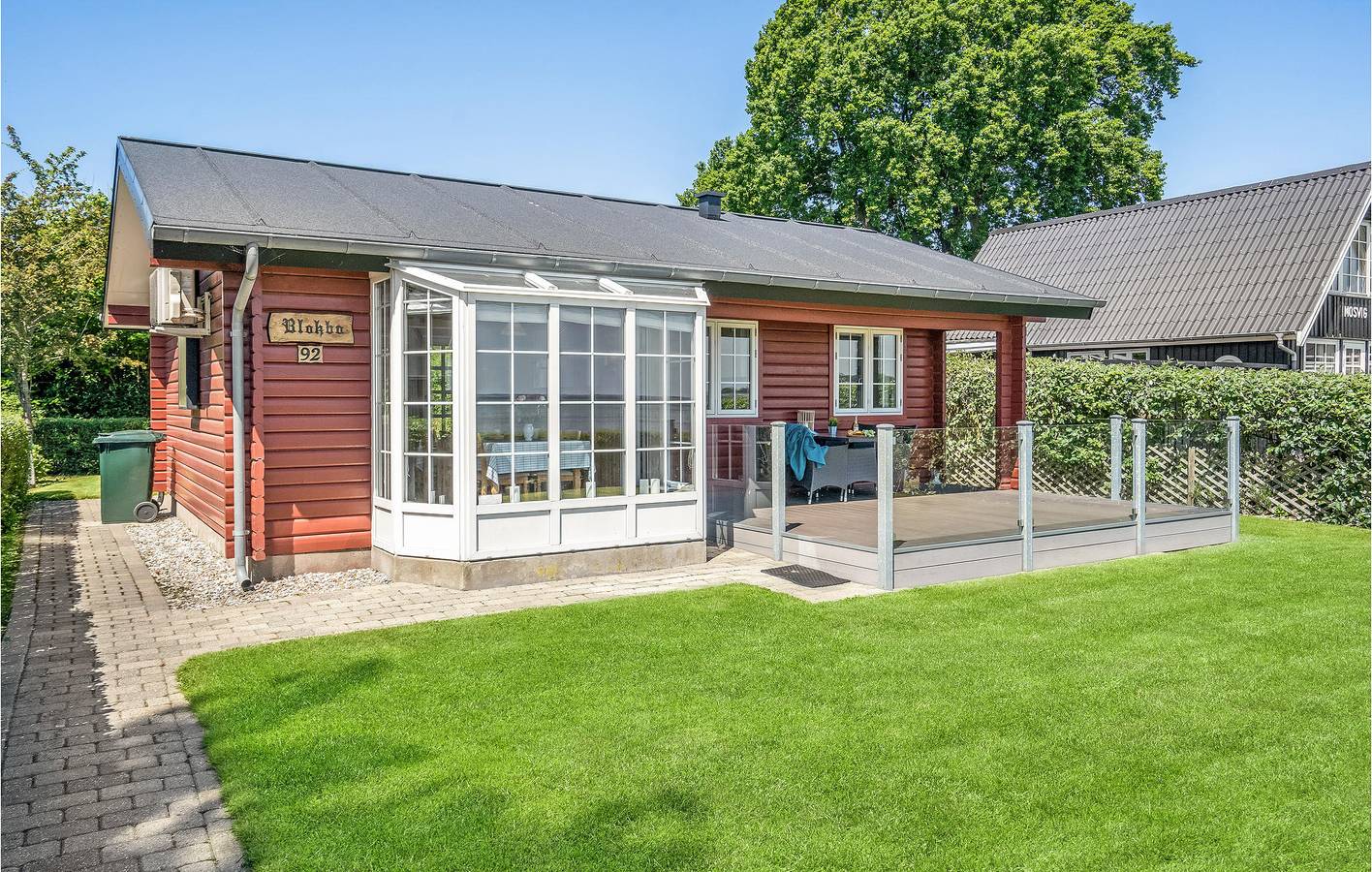 Vacation house for 6 people with yard in Bjert, Little Belt