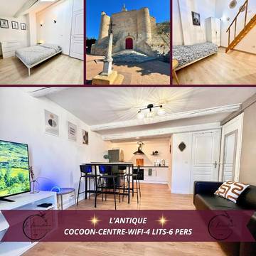 Gîte pour 6 personnes, avec vue et vue sur le lac dans Office De Tourisme D Istres