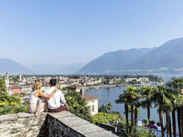 Vakantiewoning voor 4 personen, met terras in Locarno