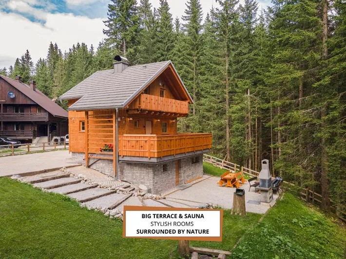 Villa für 8 Personen, mit Balkon und Sauna sowie Ausblick - 1