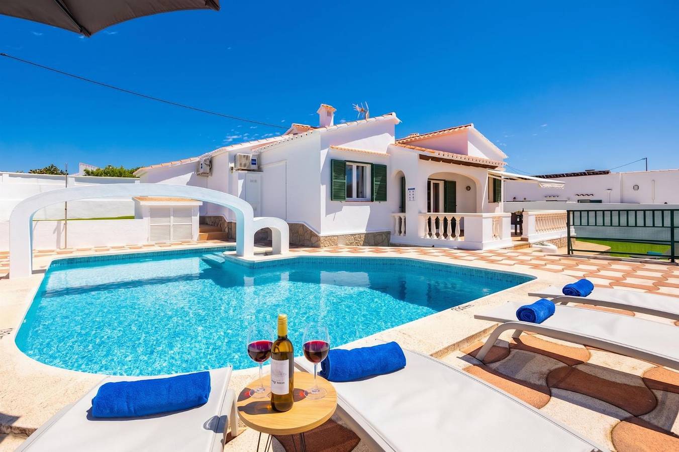 Chalet para 6 personas con terraza in Cala en Porter, Municipio de Alaior