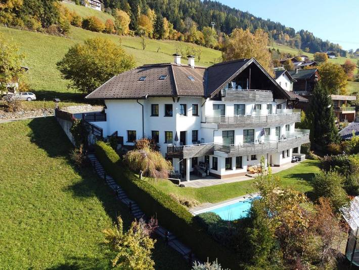 Ferienwohnung für 3 Personen, mit Ausblick und Pool sowie Garten und Sauna in Gaimberg - 2