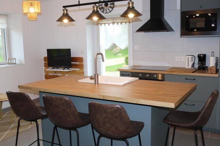 Location de vacances pour 4 personnes, avec vue et jardin à Plouénan - 3