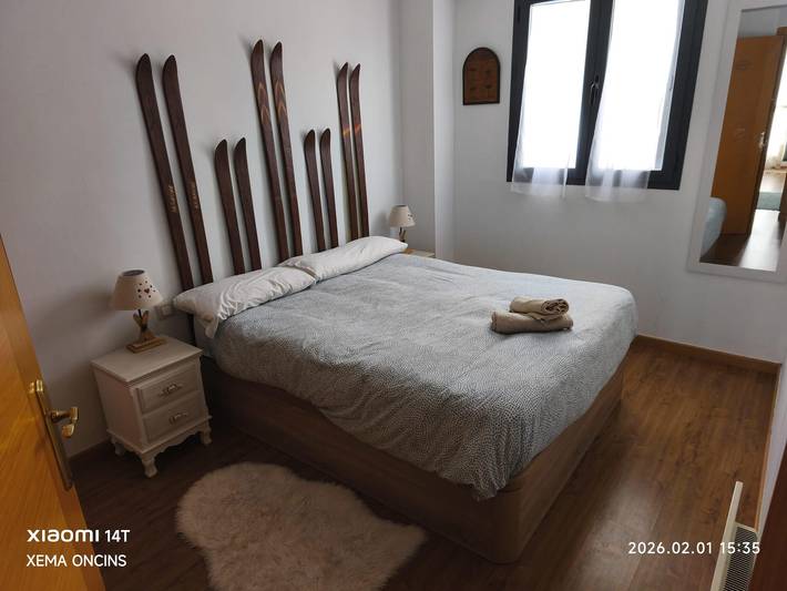 Appartement de vacances pour 4 personnes, avec Balcon ainsi que Terrasse et Vue