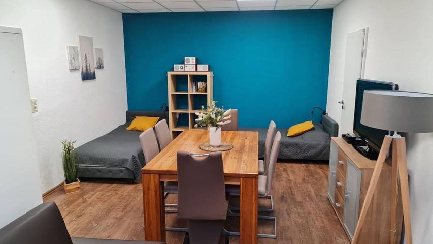 Ferienwohnung für 7 Personen, mit Terrasse und Garten sowie Ausblick in Herleshausen