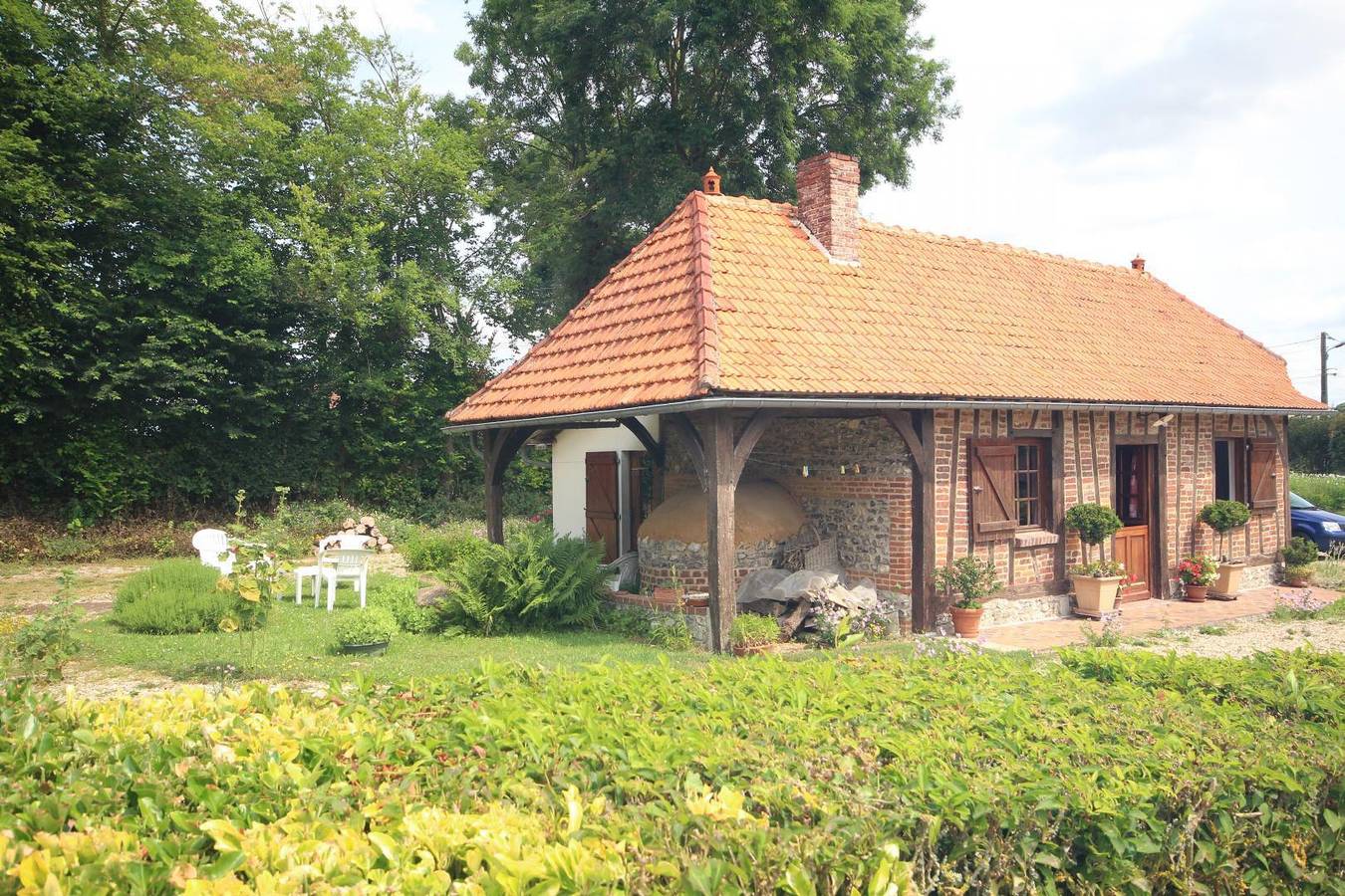 Gîtes de France® - Le Four à Pain de la Pierre in Saint-Maclou-de-Folleville, Région de Dieppe
