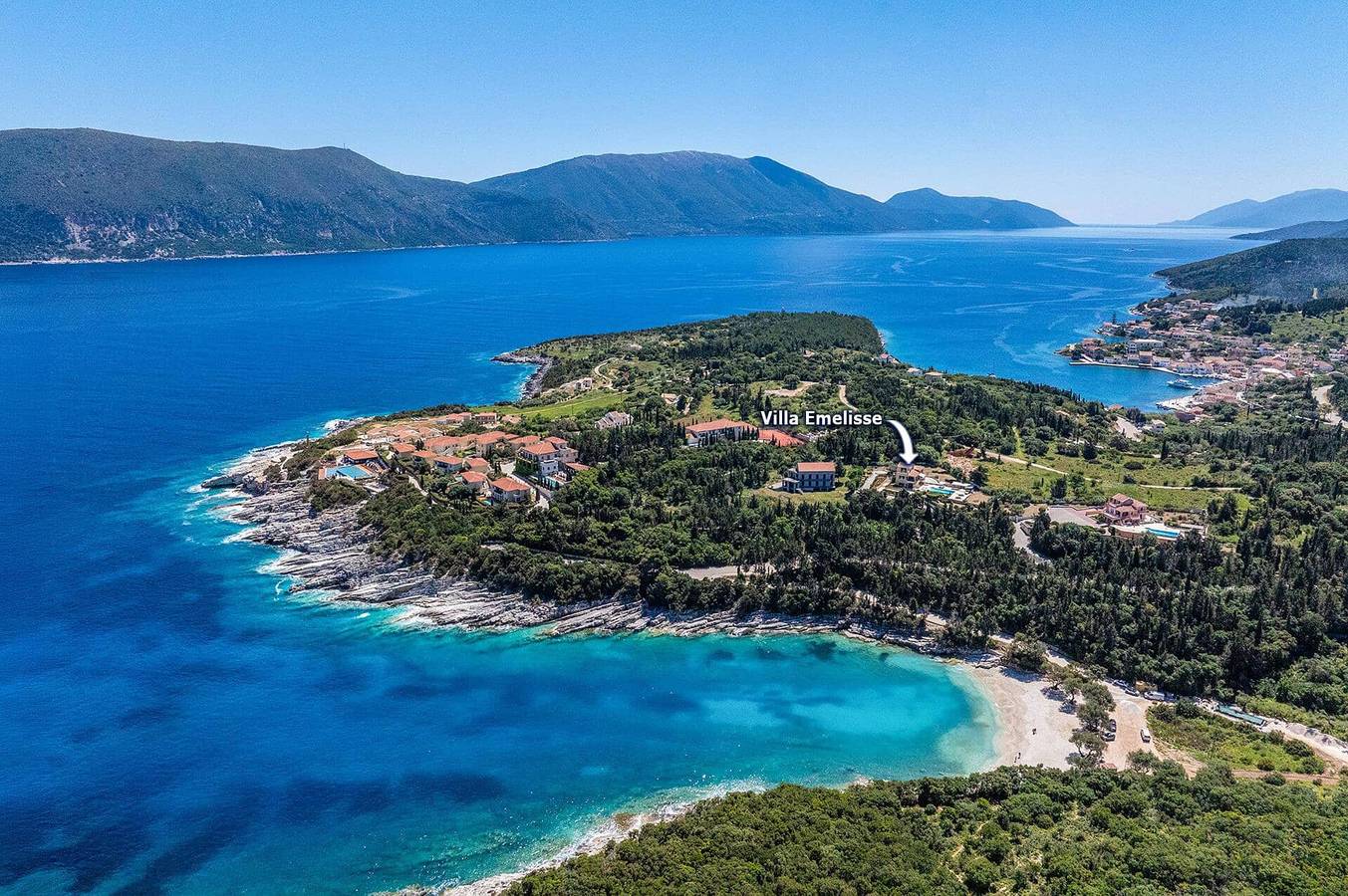 Villa für 10 Personen in Fiskardo, Kefalonia