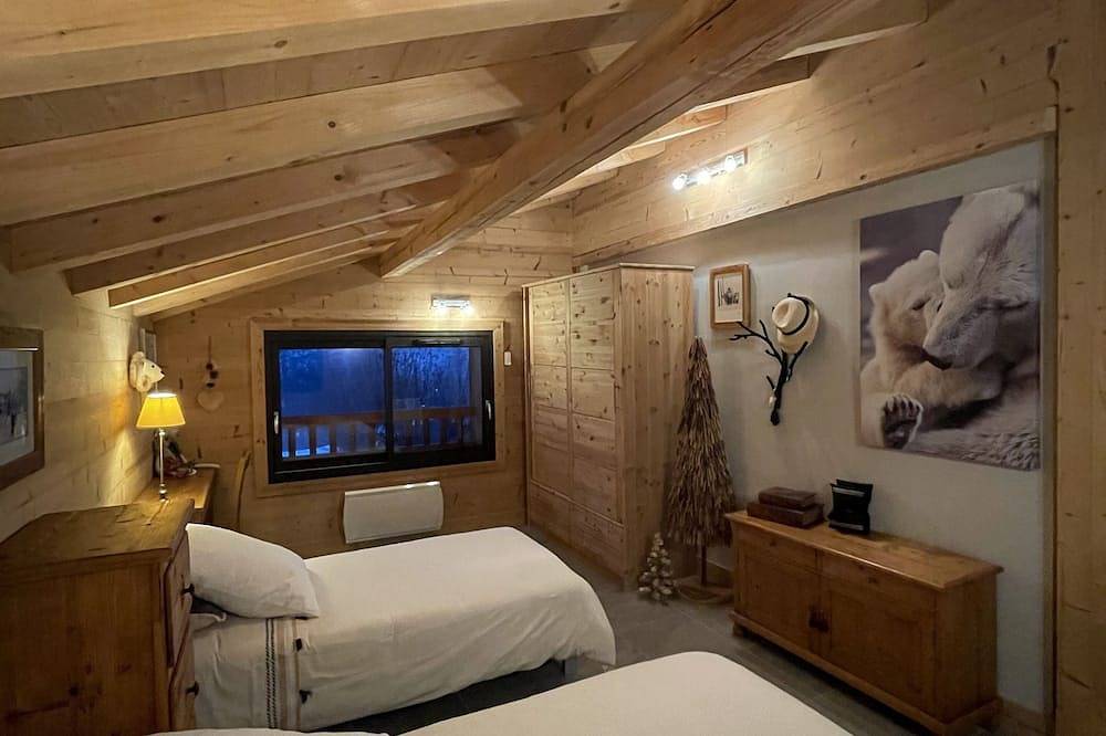 5-Sterne-Chalet \"Le Grand E\" 120 m2. Außergewöhnliche Sicht in Brevent-Flegere, Chamonix