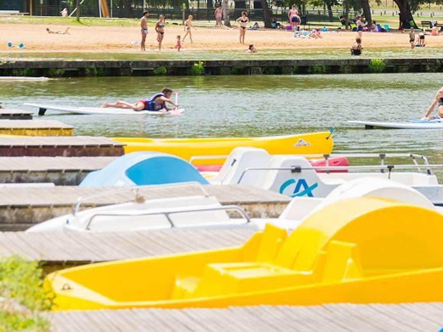 Camping La Plage - Stacaravan 6 personen - Stacaravan 4/6 pers in Mansigné, Sarthe