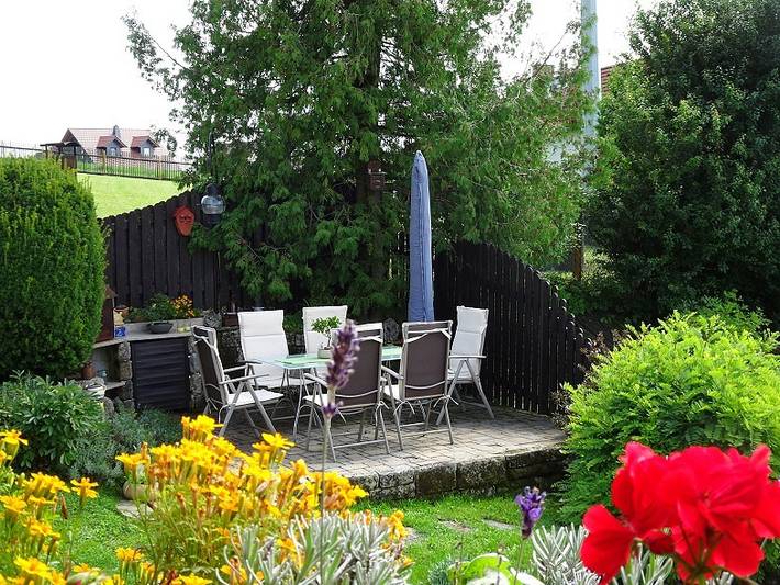 Ganze Wohnung, Ferienwohnung Panorama - Ferienwohnung Panorama***** mit Blick auf die Berge in Frankenblick, Thüringer Wald