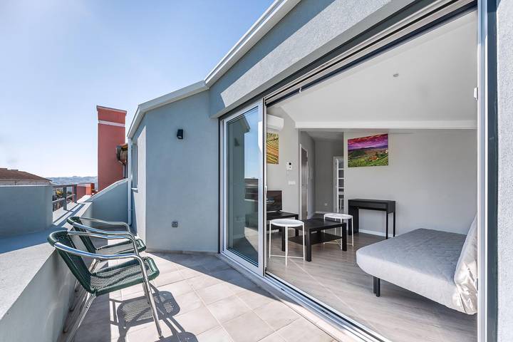 Apartamento de férias para 6 pessoas, com Varanda e Terraço no Porto