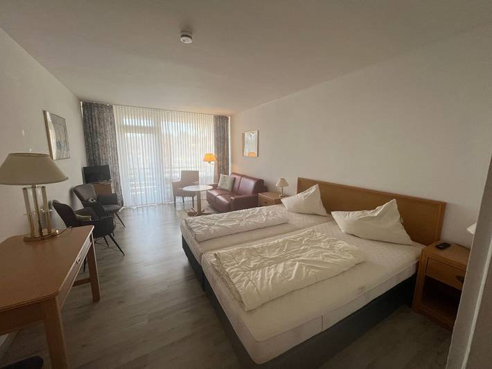 Ferienwohnung für 3 Personen, mit Balkon und Seeblick in Goslar