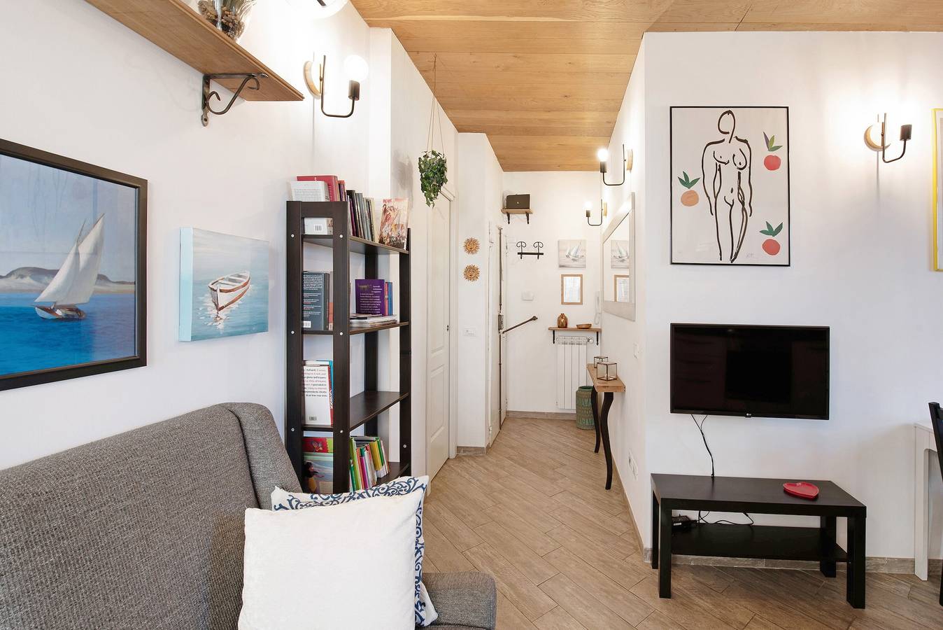 Ganze Wohnung, Ferienwohnung "La Casa del Sole nel Borgo" mit Balkon und Wlan in Genua (Stadt), Genua