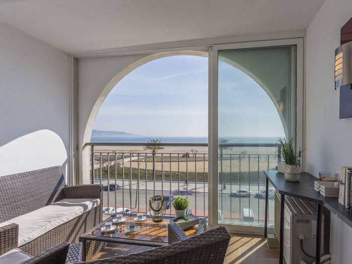 Appartement de vacances pour 3 personnes, avec balcon et jardin