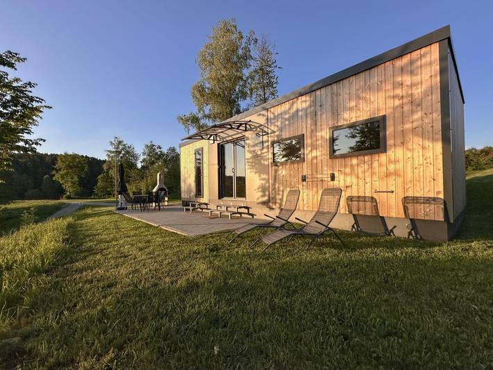 Chalet für 6 Personen, mit Garten und Terrasse, mit Haustier