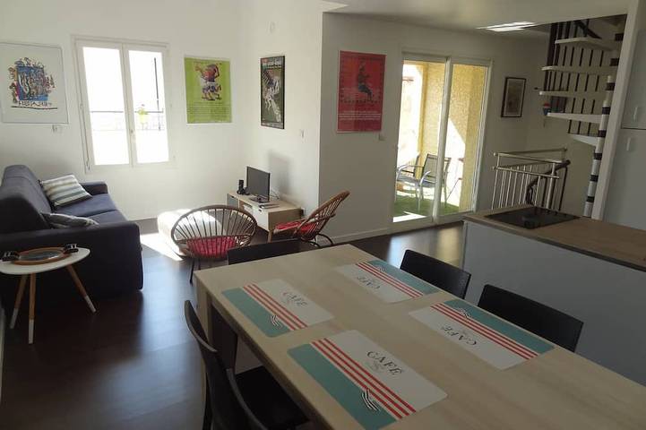 Maison de vacances pour 4 personnes, avec balcon