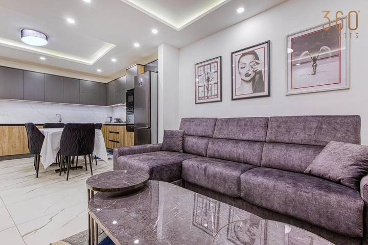 Appartement de vacances pour 7 personnes, avec terrasse et vue