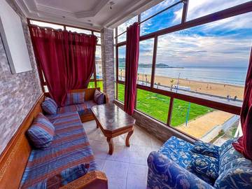 Gîte pour 7 personnes, avec vue et balcon dans Ksar Es Sghir