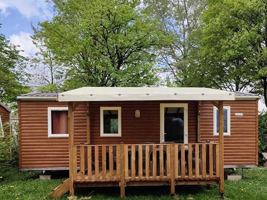 Camping La Saline - Mobilheim 4 personen - Hase in Arc-et-Senans, Doubs