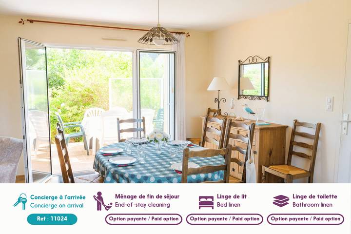 Location de vacances pour 6 personnes, avec jardin et terrasse à Plomeur - 2