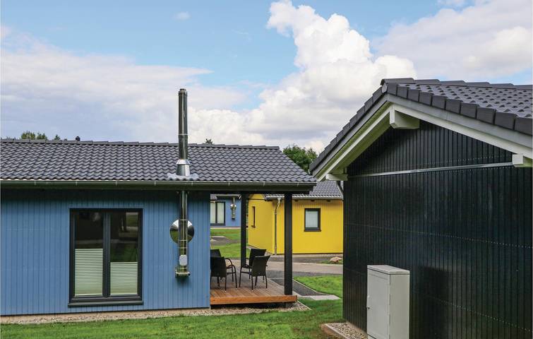 Ferienhaus für 6 Personen, mit Ausblick und Garten sowie Terrasse und Sauna, kinderfreundlich in Thale