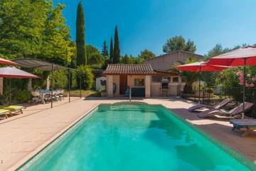 Villa mit pool für 7 Personen, mit Garten in Südfrankreich