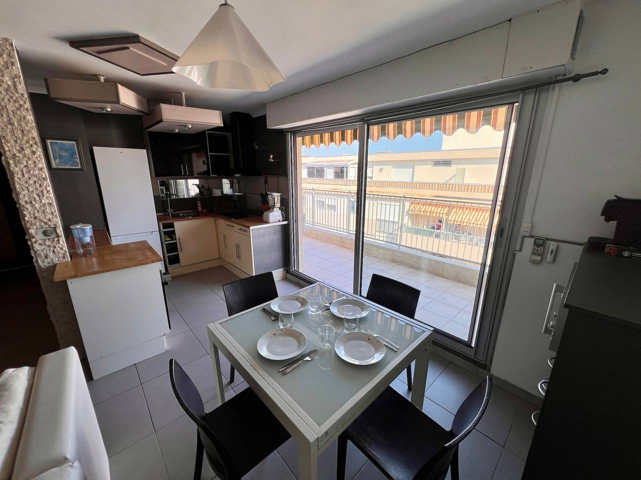 Appartement entier, Appartement « Le Maera » avec balcon, Wi-Fi et climatisation in Golfe-Juan, Vallauris