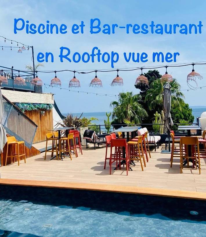 Hôtel pour 4 personnes, avec piscine ainsi que jardin et vue, animaux acceptés