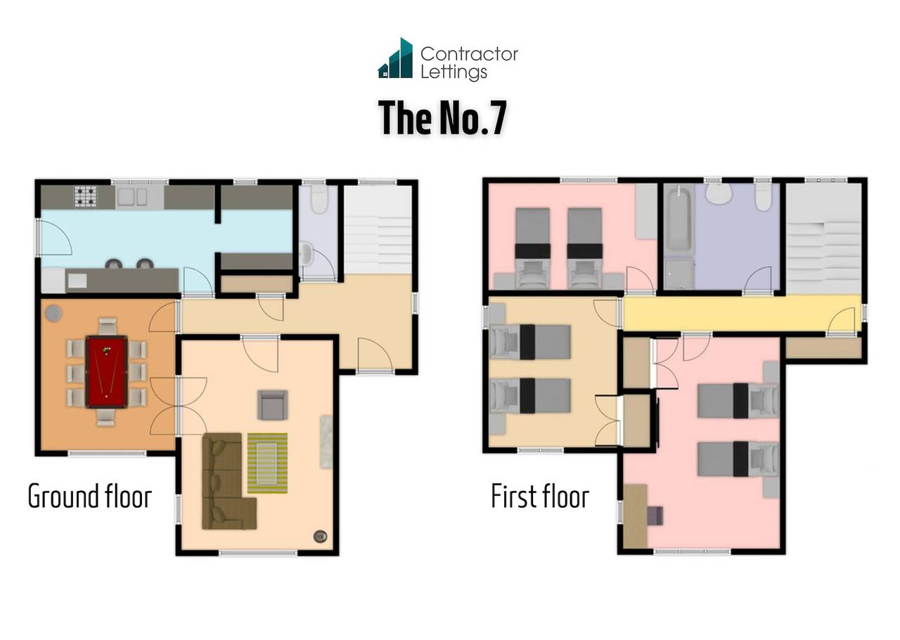 Great Deal for The No 7 3Br House w Pool Table in Brampton (Cambridgeshire), Cambridgeshire