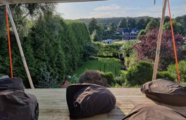 Ferienwohnung für 5 Personen, mit Ausblick und Terrasse in Halmstad