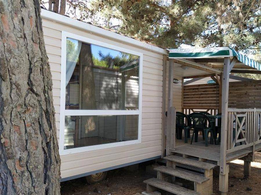 Camping Le Trivoly - Mobilhome 4 personnes - C- Mobilhome Adriatique 2 chambres in Torreilles, Côte d'Améthyste