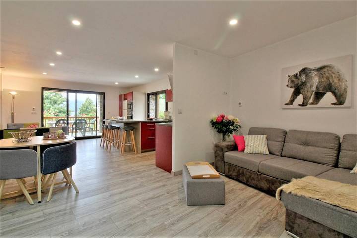 Gîte pour 6 personnes, avec jacuzzi et terrasse, animaux acceptés à Guchan - 3