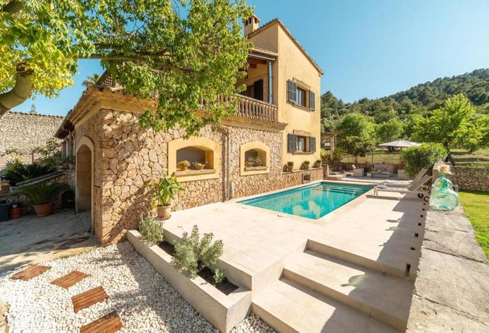 Ferienhaus für 8 Personen, mit Balkon und Garten in Mancor de la Vall