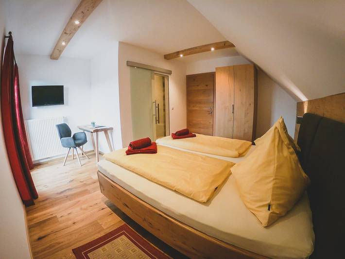 Zimmer für 2 Personen, mit Garten und Balkon, kinderfreundlich - 1