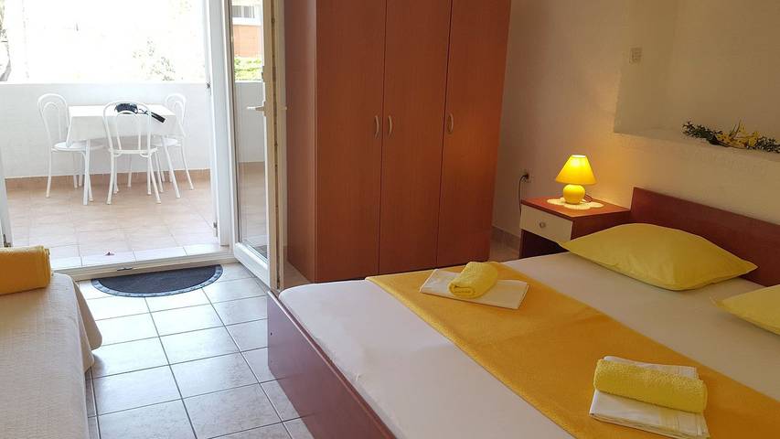 Studio dla 3 osób, z taras w Gradac