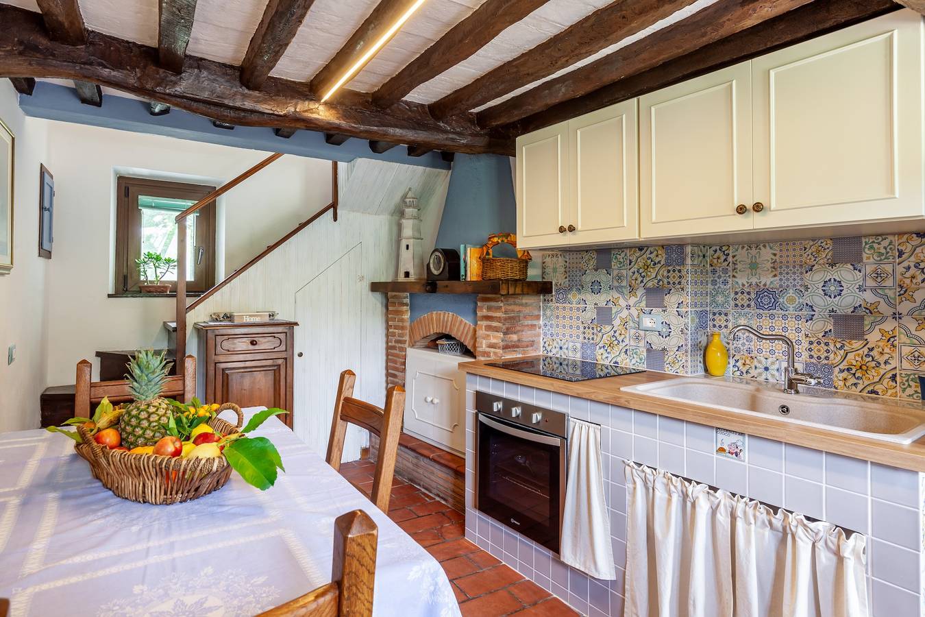 Casa Vacacional 'Domino Cottage Monteggiori' con Wi-Fi in Camaiore, Costa de la Maremma