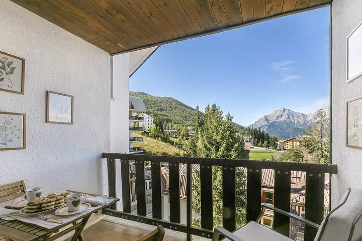 Gîte pour 4 personnes, avec balcon à Sauze d'Oulx