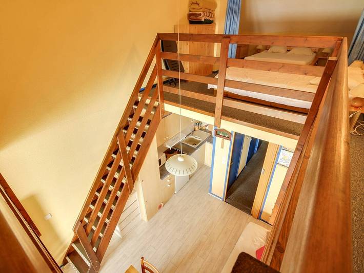 Gîte pour 8 personnes, avec balcon dans La Mongie - 4