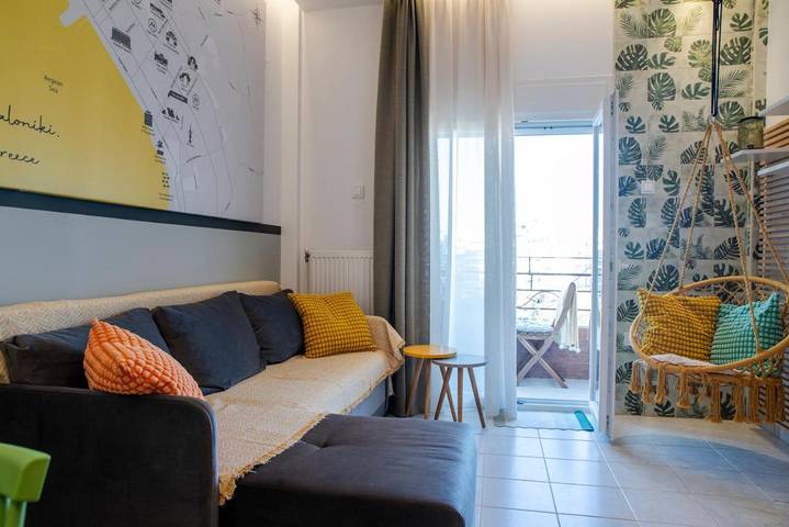 Ferienwohnung für 6 Personen, mit Ausblick und Balkon in Thessaloniki - 2