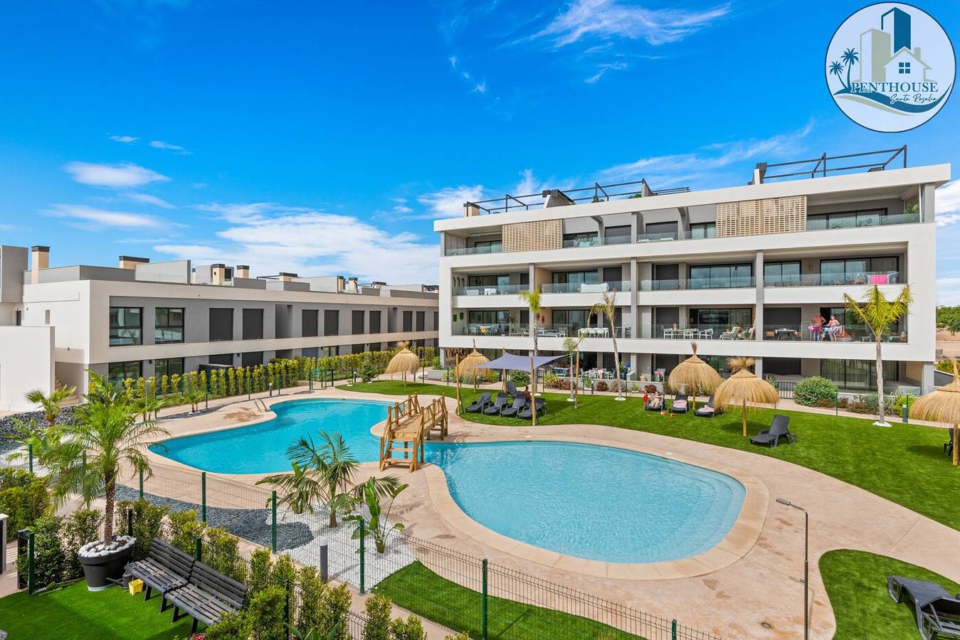 Apartamento entero, Apartamento 'Penthouse Santa Rosalia' con piscina privada, Wi-Fi y aire acondicionado in Mar Menor Polaris World, Torre-Pacheco