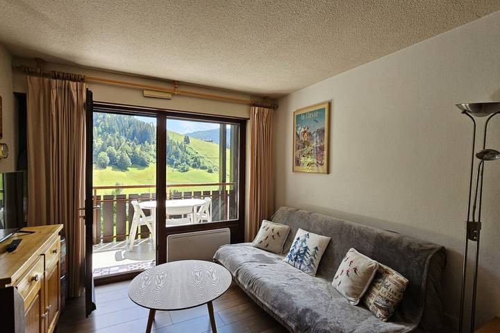 Gîte pour 4 personnes, avec balcon, adapté aux familles à La Clusaz