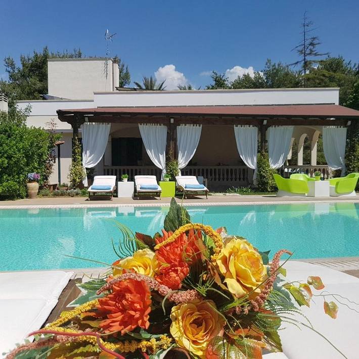 Villa per 9 persone, con Balcone e Terrazza nonché Giardino e Piscina per bambini a Galatina